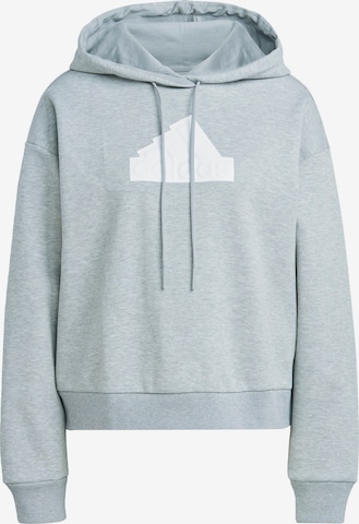 Felpa sportiva 'Future Icons Badge Of Sport' di ADIDAS SPORTSWEAR in grigio: frontale