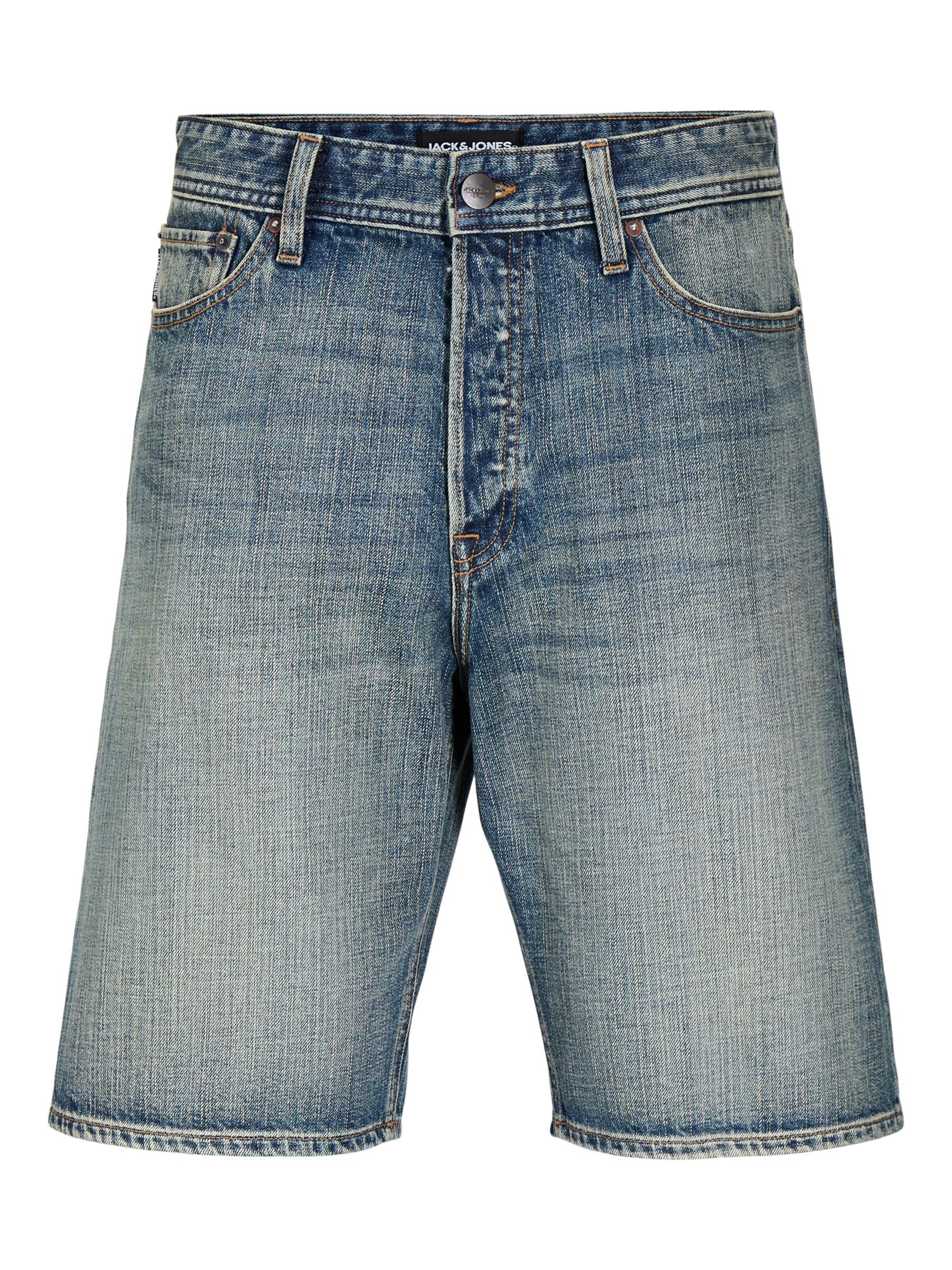 Baggy Jeans 'JJIAlex JJOrginal' de la JACK & JONES pe albastru: față