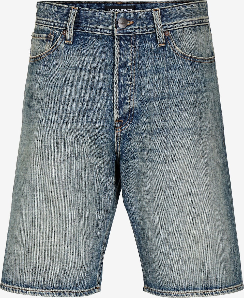 Baggy Jeans 'JJIAlex JJOrginal' de la JACK & JONES pe albastru: față