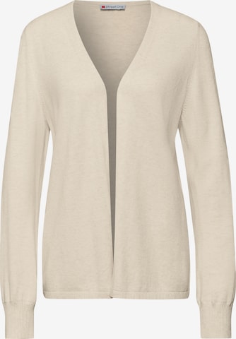 STREET ONE Strickjacke in Weiß: Vorderseite