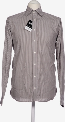 ETERNA Button Up Shirt in S in Brown: front