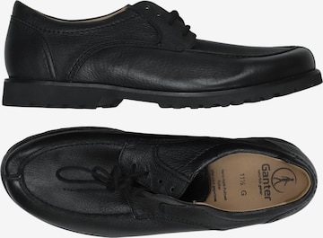 Ganter Halbschuh 46,5 in Schwarz: Vorderseite