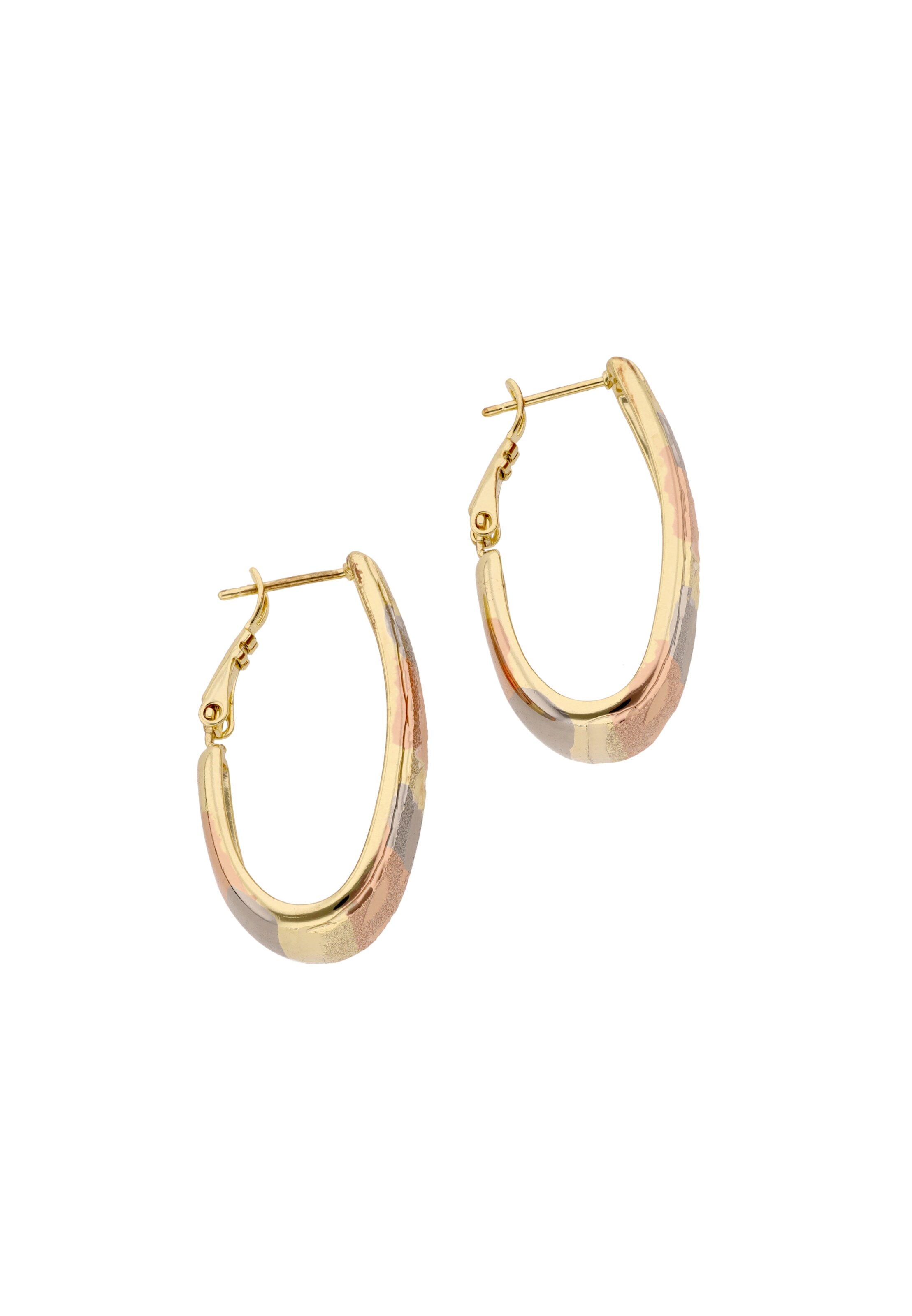 GRASSLAND Earrings in Gold: front