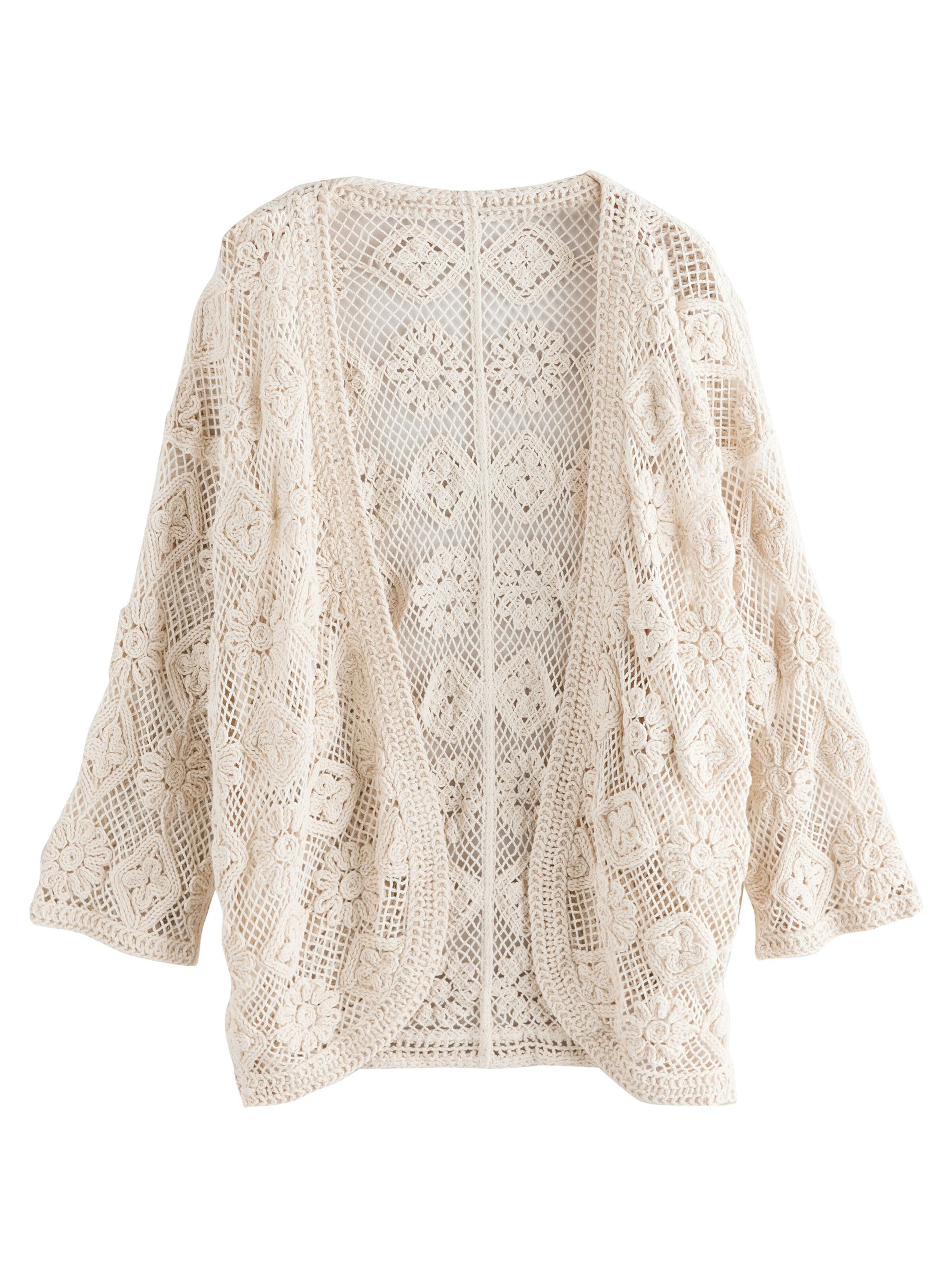 Next Gebreid vest in Beige: voorkant