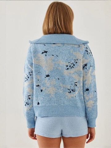 Pull-over Bianco Lucci en bleu