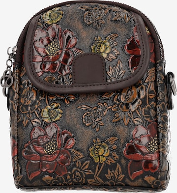 Gaya - Bolso de hombro en marrón: frente