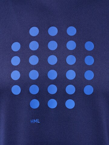 Hummel - Camisa funcionais 'Court' em azul