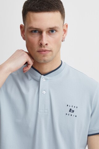 BLEND Shirt 'Polo' in Blauw