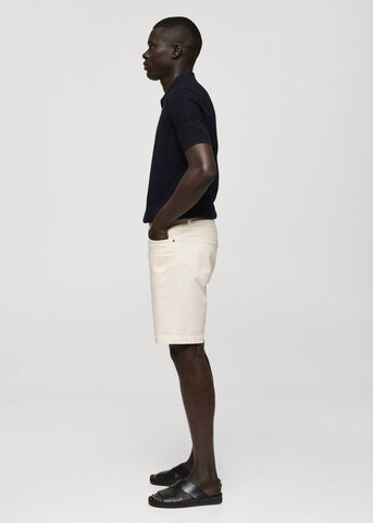 MANGO MAN Regular Broek 'Jarod' in Beige