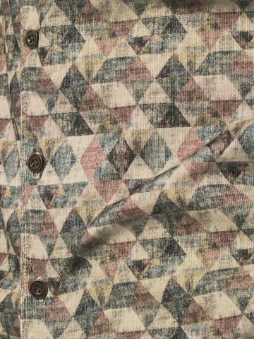 No Excess Comfort fit Button Up Shirt in Grey