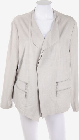 Barbara Lebek Jacke XXXL in Beige: predná strana