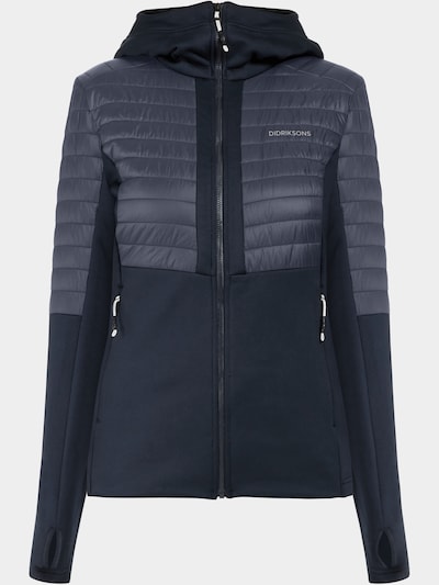 Didriksons Veste outdoor 'ANNEMA' en bleu foncé, Vue avec produit