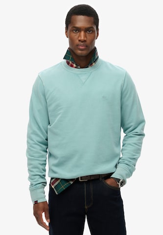 Superdry Sweatshirt 'Essential' in Blue: front