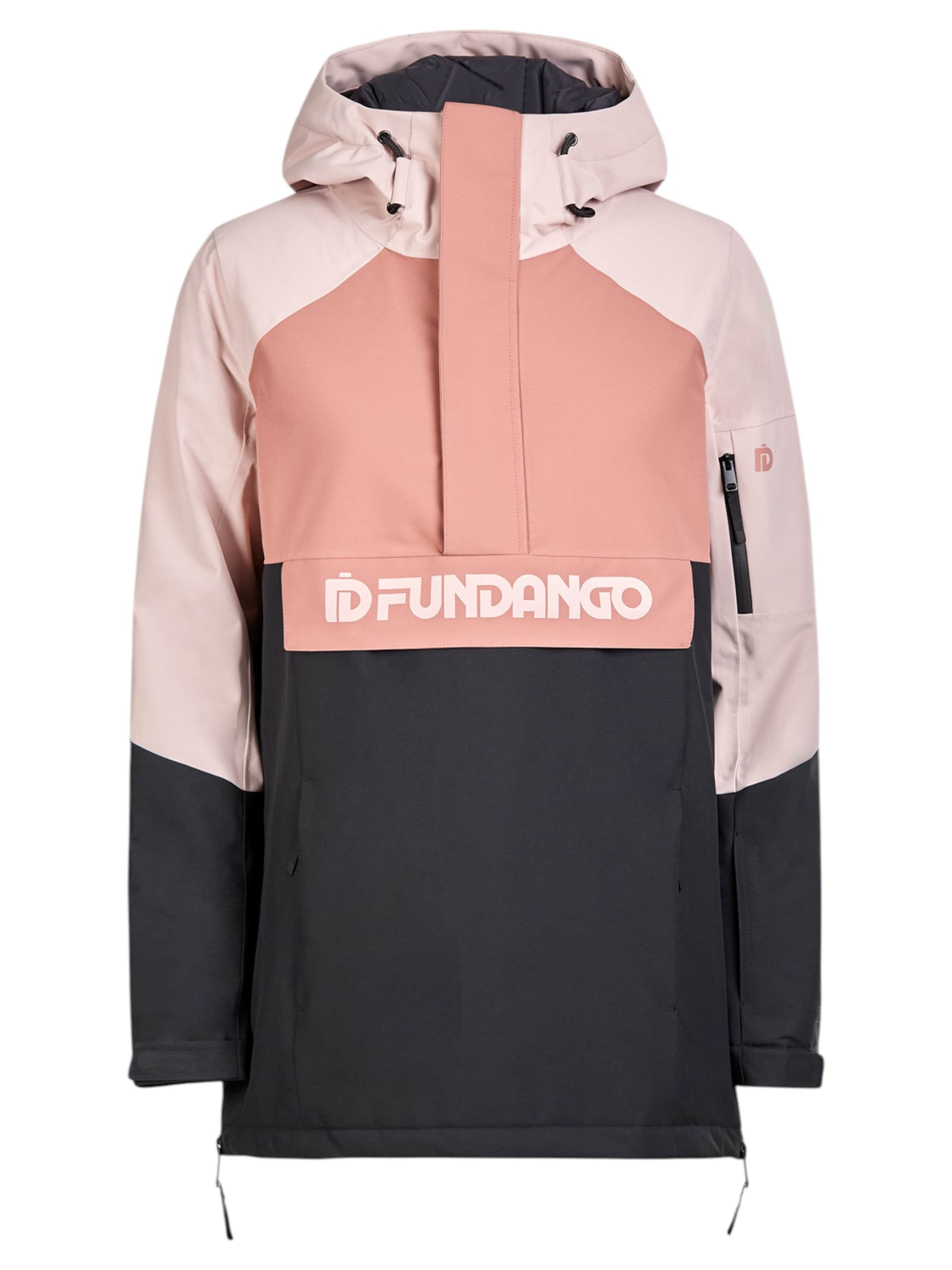Fundango Outdoor jacket 'Birch ECO Logo Anorak' in Mixed colours: front