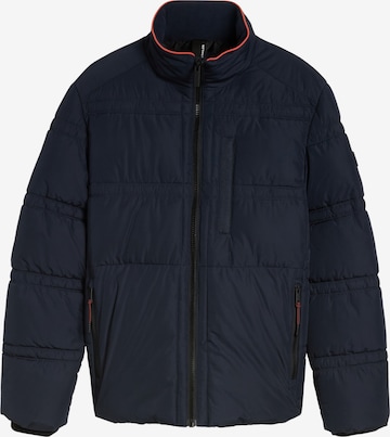 TOM TAILOR Winter jacket in Blue: front