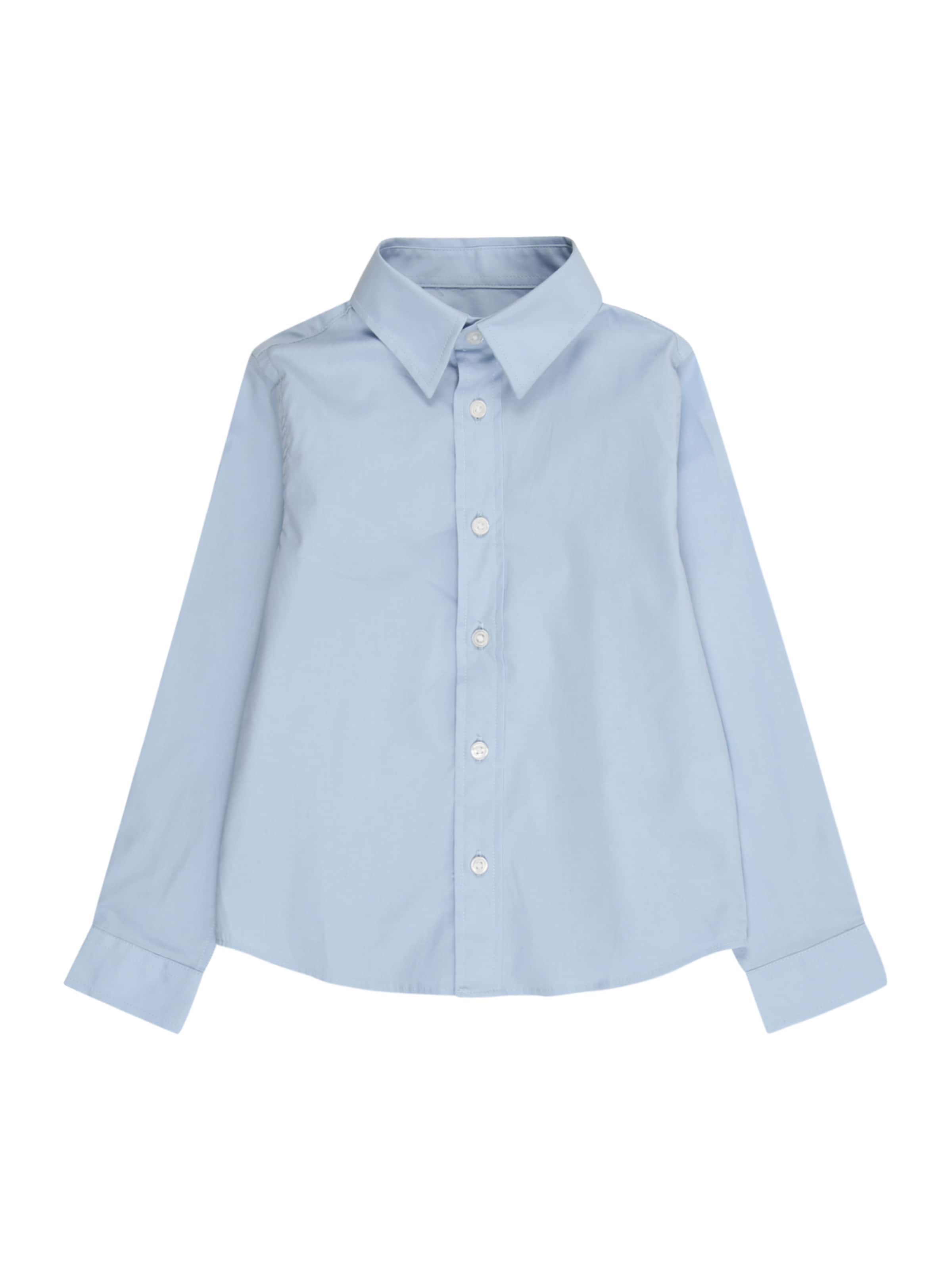 JACK & JONES MINI Rovný strih Košeľa - Modrá: predná strana