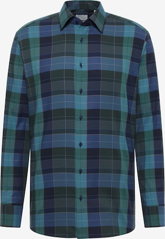 ETERNA Zakelijk overhemd in Blauw: voorkant