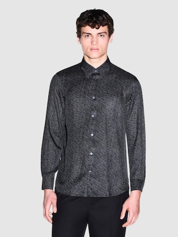 ARMANI EXCHANGE Regular Fit Hemd 'XM002280'‌‌‌‌‌‌‌‌‌‌ in Schwarz: Vorderseite