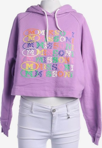 MISSONI Sweatshirt & Zip-Up Hoodie in XS in Purple: front