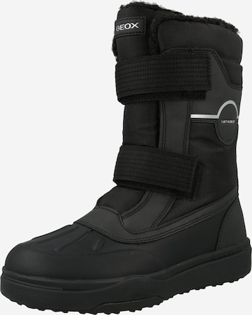 GEOX Snowboots 'BUNSHEE' in Zwart: voorkant