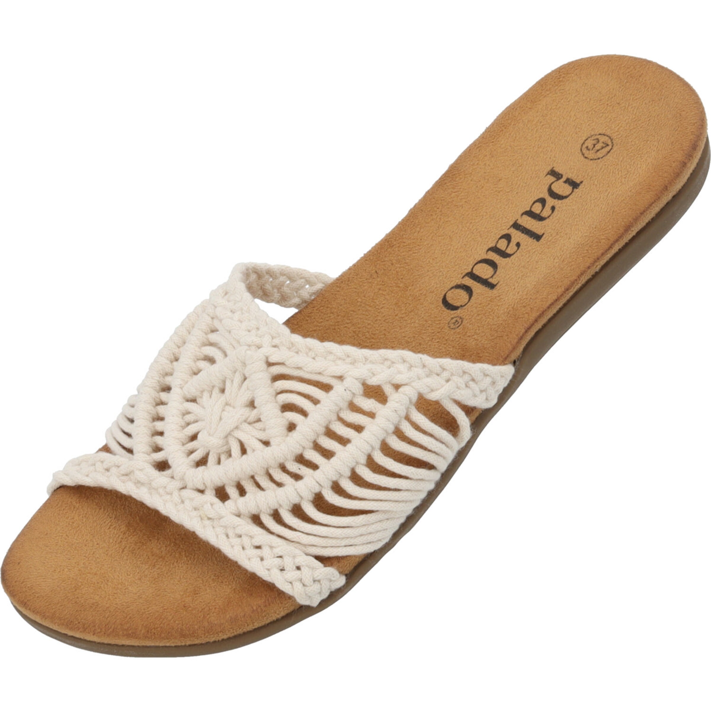 Palado Mule 'Cartris' in Beige: front
