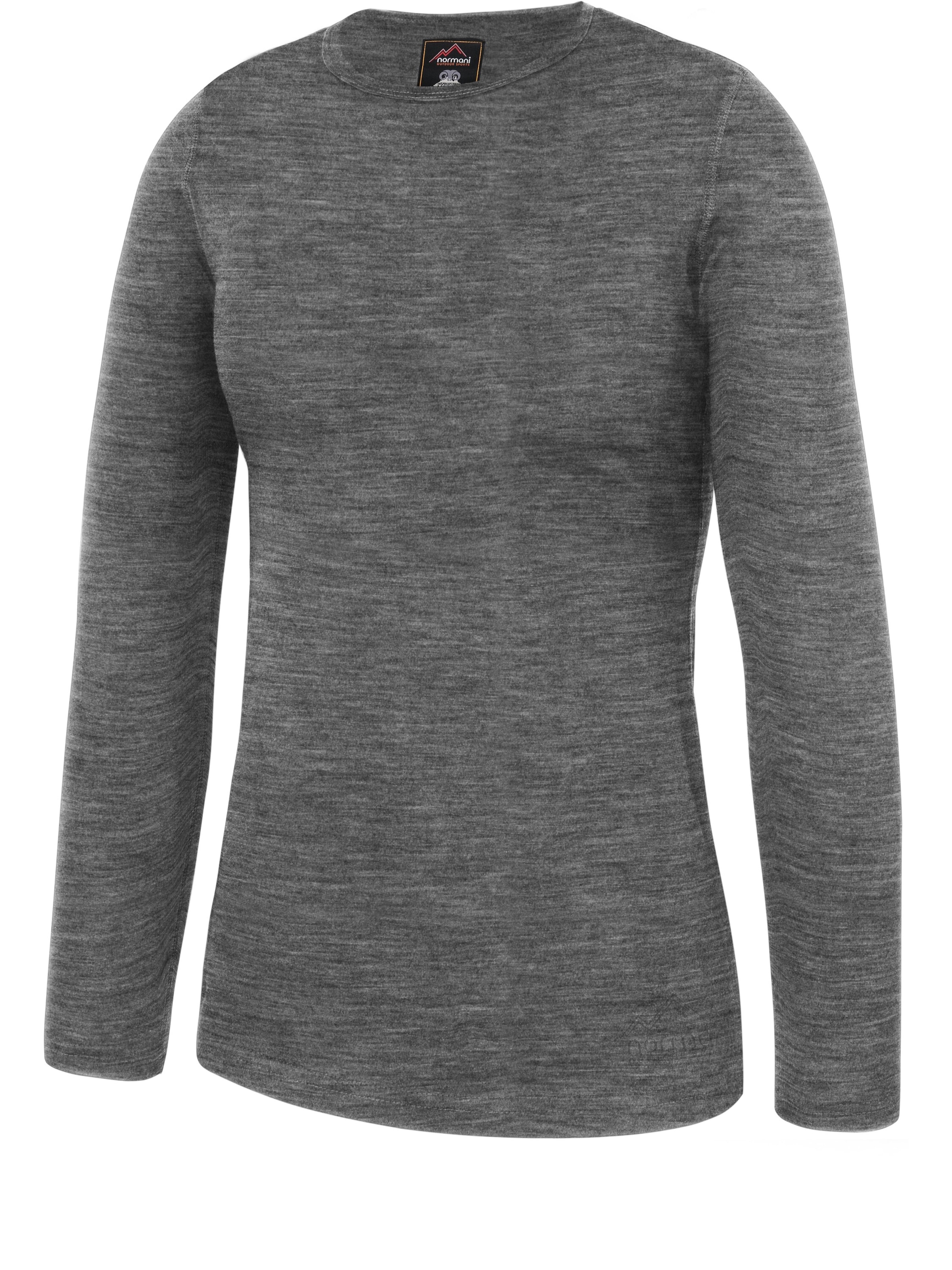 Sweat-shirt 'Mandurah' normani en gris