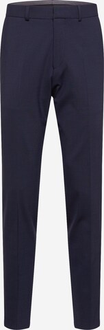 Coupe slim Pantalon à plis s.Oliver BLACK LABEL en bleu : devant
