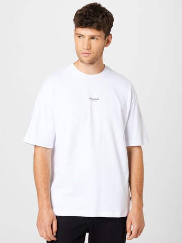 JACK & JONES قميص 'BLAKAM' بلون أبيض: الأمام