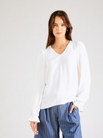 PIECES Blouse 'Tiffany' in White: front
