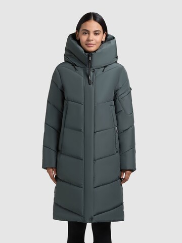 Cappotto invernale 'Jange2' di khujo in verde: frontale