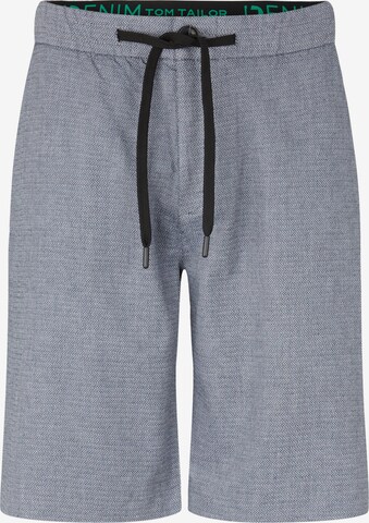 Loosefit Pantalon TOM TAILOR DENIM en bleu : devant