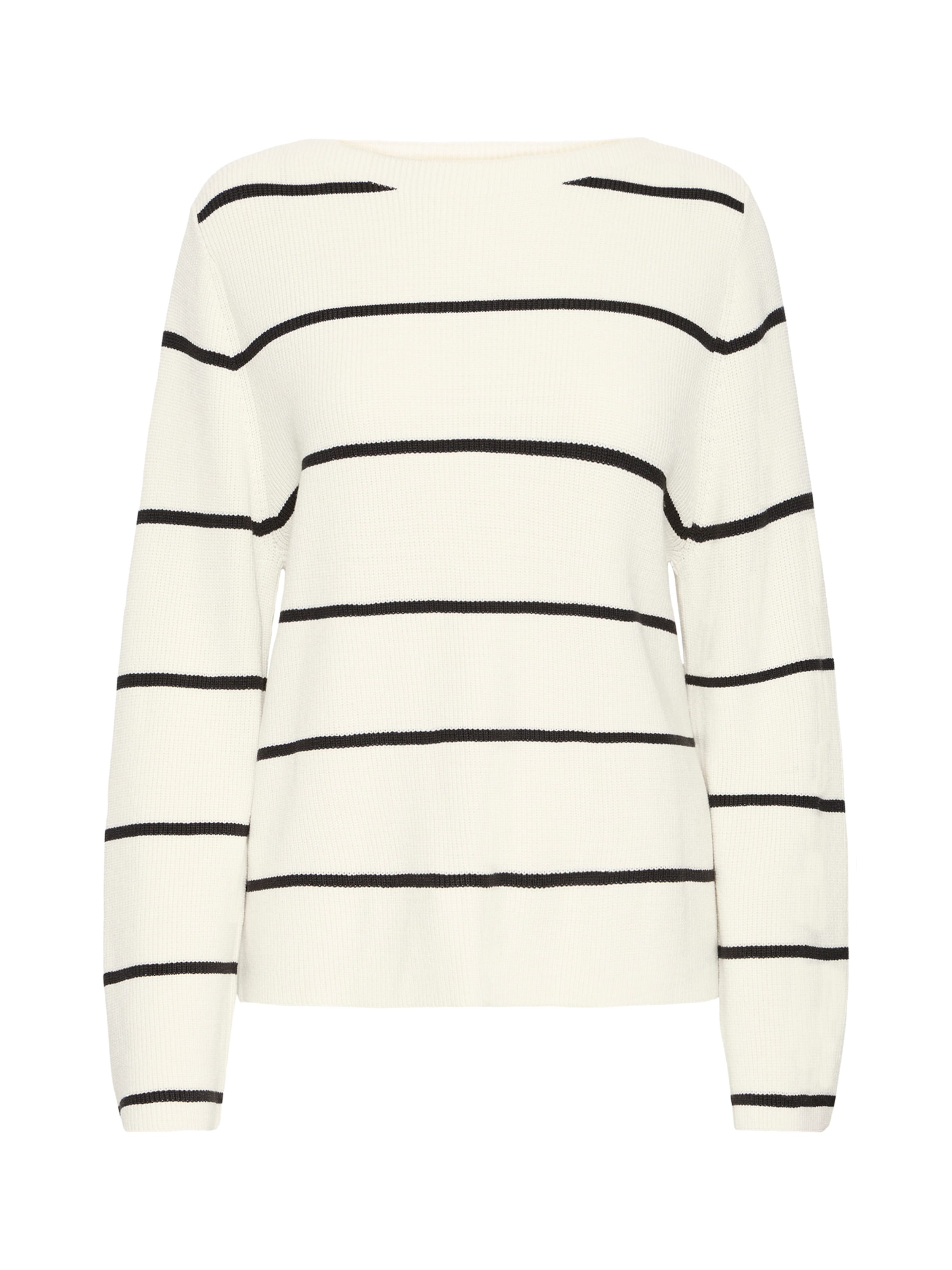 ICHI - Pullover 'IHBOSTON' em bege: frente