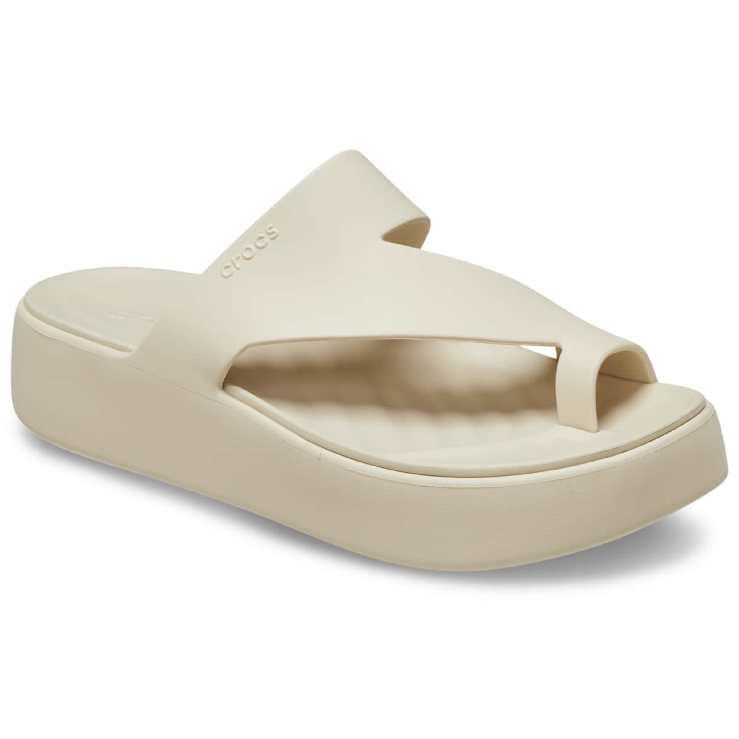 Crocs - Sandalias de dedo 'Getaway' en beige