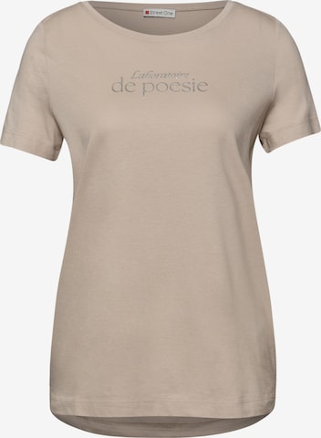 STREET ONE Shirt in Beige: front