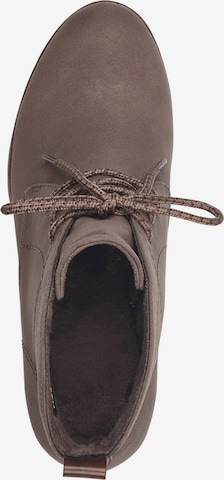 MARCO TOZZI Lace-Up Ankle Boots in Brown