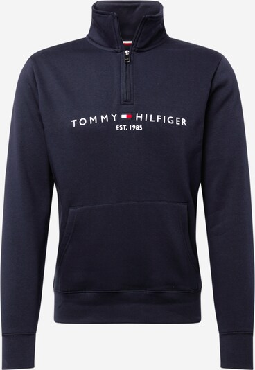 TOMMY HILFIGER Sweatshirt in navy / rot / weiß, Produktansicht