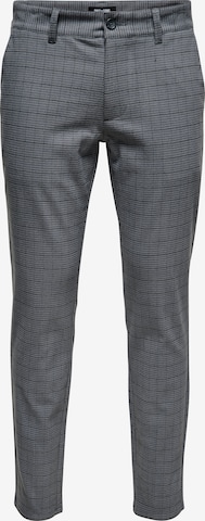 Only & Sons Slimfit Hose in Grau: predná strana