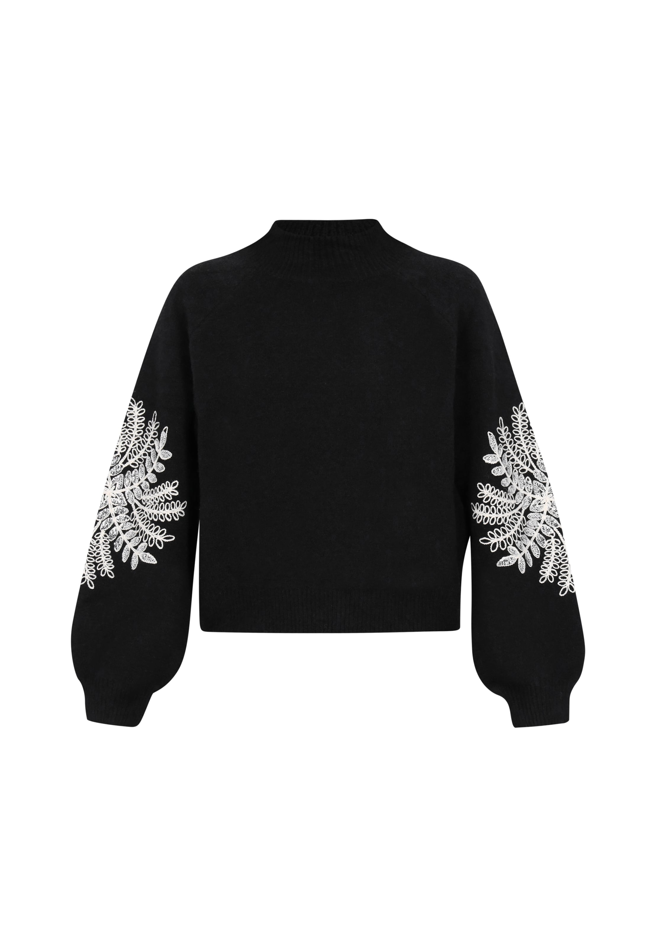 IZIA Пуловер в черно: отпред