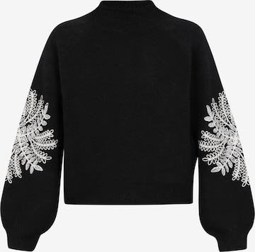 IZIA Neulepaita värissä musta: etupuoli