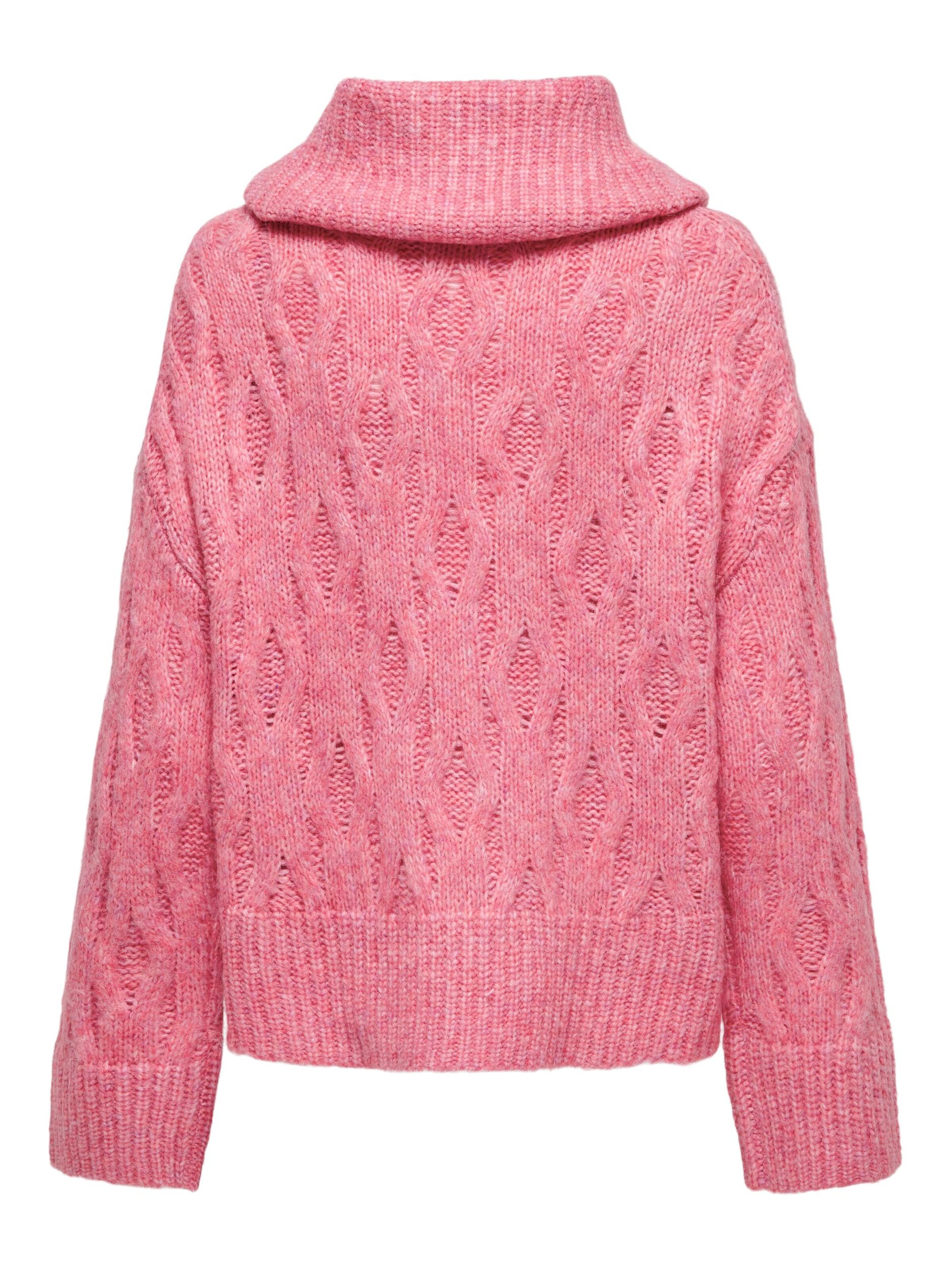 ONLY Sweater 'ONLCHUNKY' in Pink