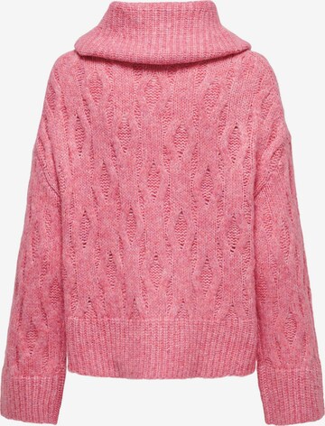 ONLY Sweater 'CHUNKY' in Pink