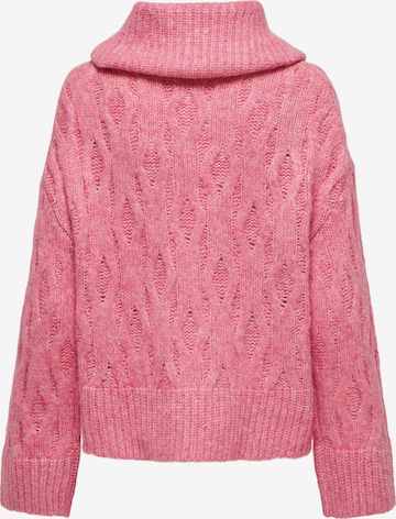 ONLY Pullover 'CHUNKY' in Pink