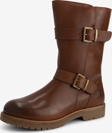 Boots 'Sogne' Travelin en marron : devant