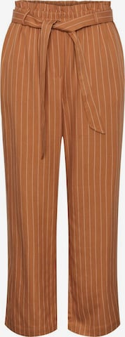 Y.A.S Loosefit Broek 'Hazel' in Bruin: voorkant