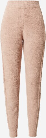 River Island Tapered Trousers in Beige: front