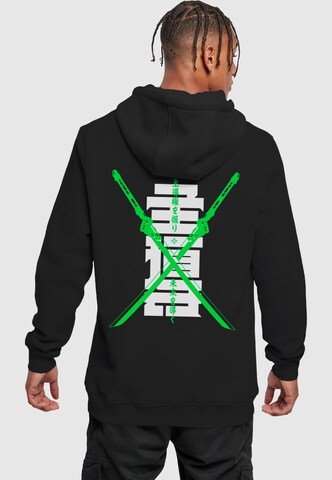 Merchcode Sweatshirt 'Lead' in Black: front