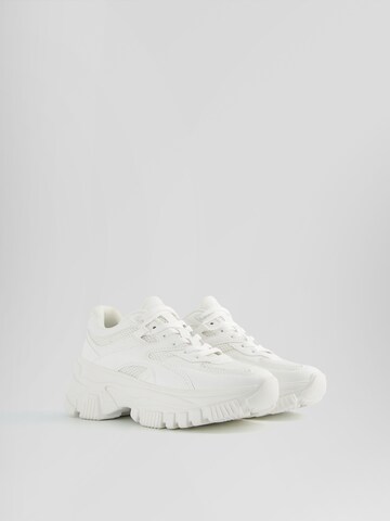 Bershka Sneaker low i hvid