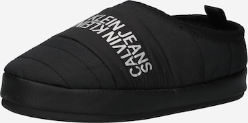 Calvin Klein Jeans Slippers in Black: front