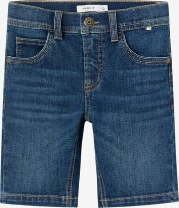 NAME IT Slimfit Jeans 'Silas' i blå: framsida