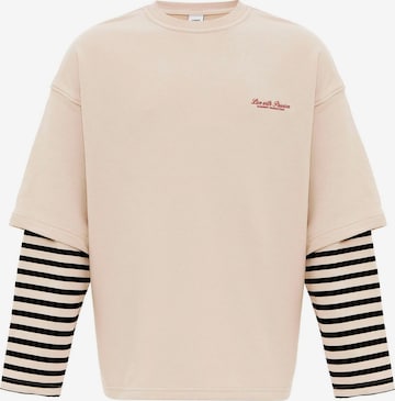 Dandalo - Sweatshirt em bege: frente
